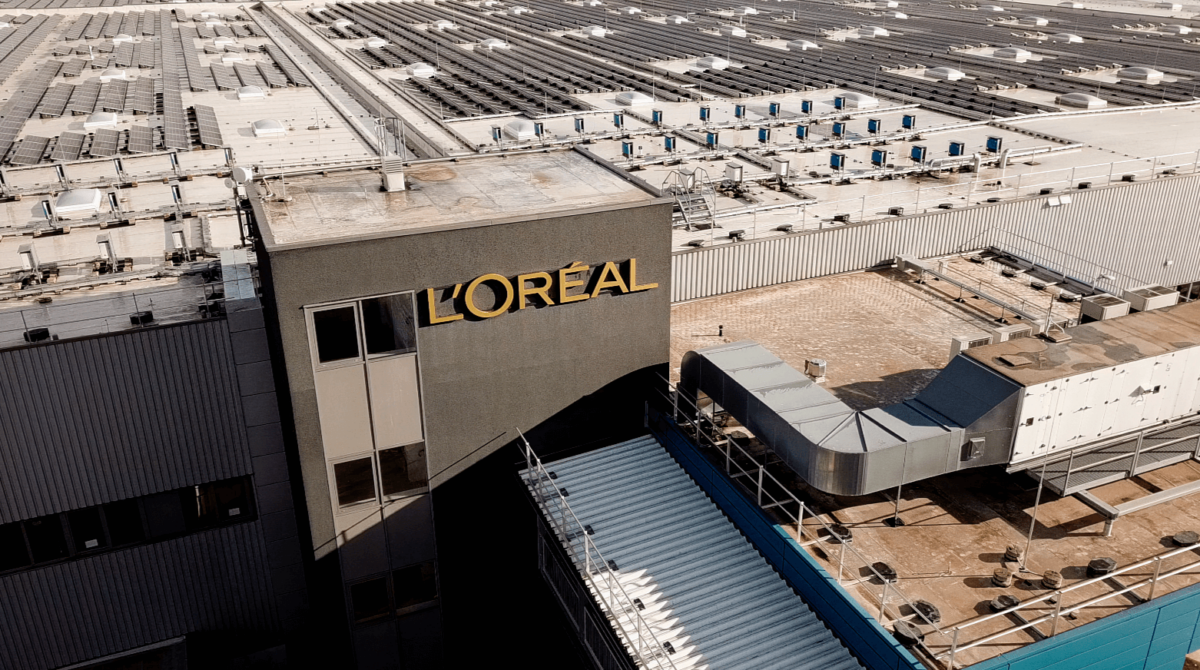 loreal warehouse birds eye view