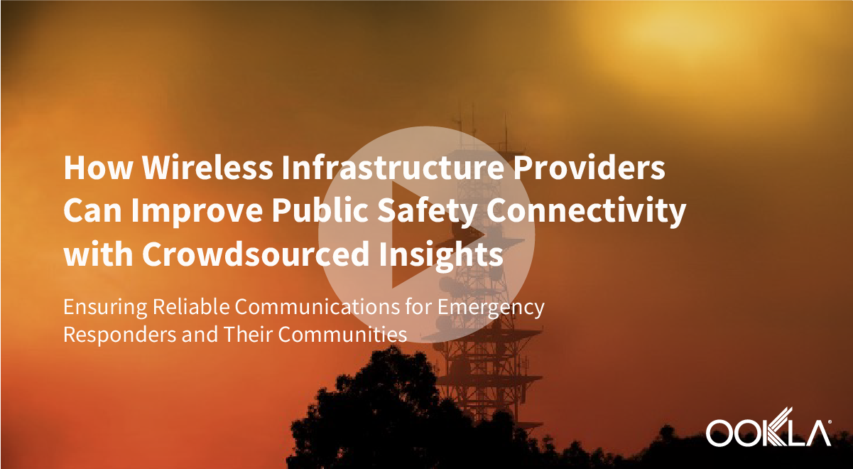 image: How Wireless Infrastructure Providers Can Improve Public Safety Connectivity with Crowdsourced Insights | Webinar link