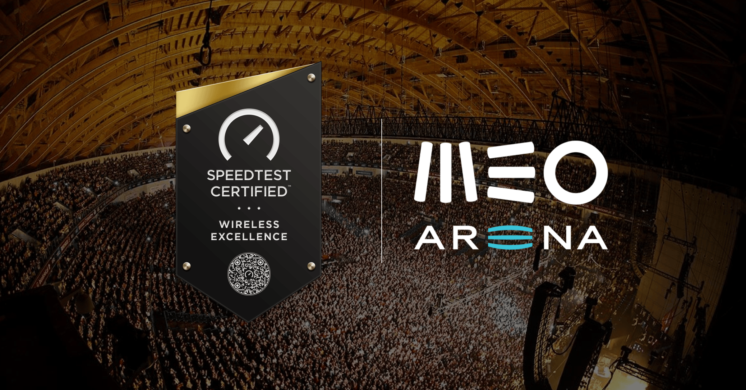 MEO Arena Speedtest Certified